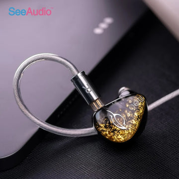 SeeAudio NEO 10BA 밸런스드 아마추어 HiFi 이어폰 인이어 IEM 핸드메이드 수지 ACG 고음 ACG 보컬 음악 2핀 분리형