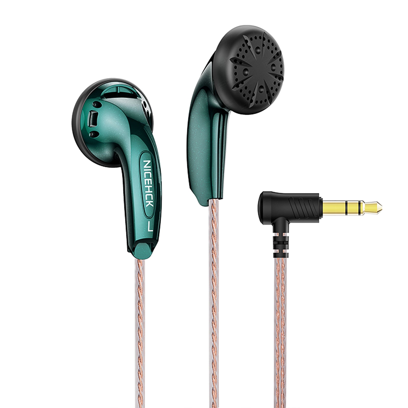 NiceHCK YD30 HiFi 音楽有線イヤホン 15.4mm ダイナミック HD マイク