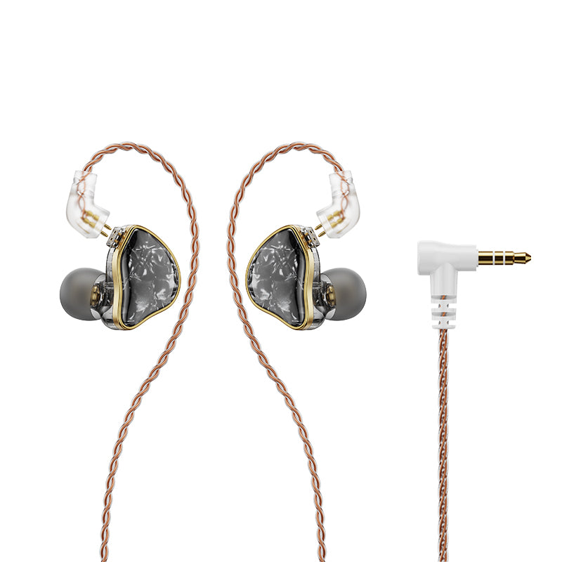 NICEHCK DB2 インイヤーモニター: 1BA+1DD ハイブリッド HiFi 有線